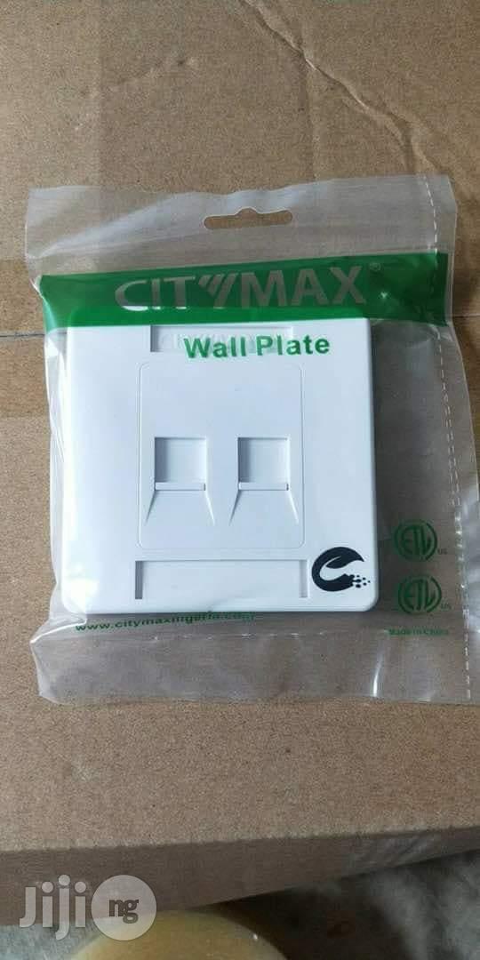 Systems Face Plate Double