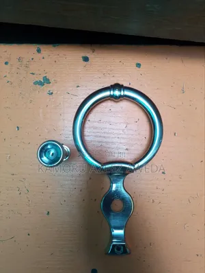 Door Knocker With Door Viewer Black