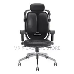 Executive Kidney Leather Office Chair
