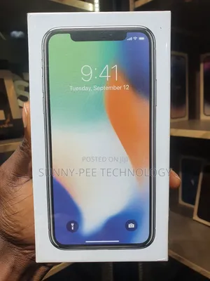 New Apple iPhone X 256 GB Silver