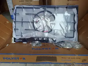 Polystar 5 Burner Inbuilt Gas Hob | Pv-Jyb5ag