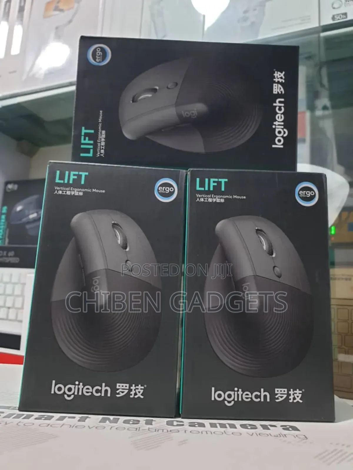 Logitech Lift Vertical Ergonomic Wireless Mouse ( Graphite)