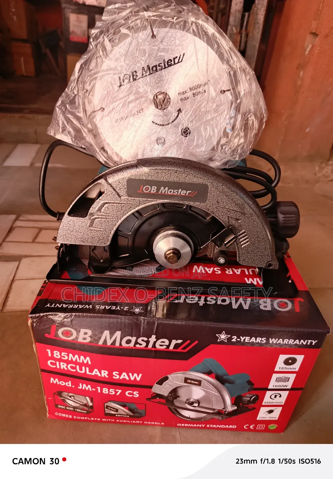 7" Job Master Circular Machine