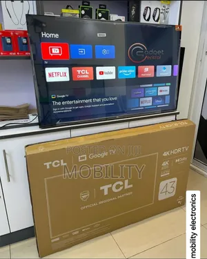 TCL Android Smart 43" With Google Chrome and Playstore