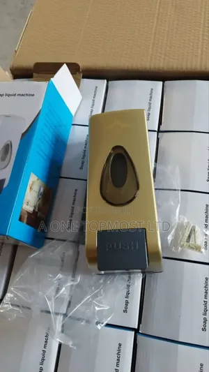 Gold Manual Soap Dispenser