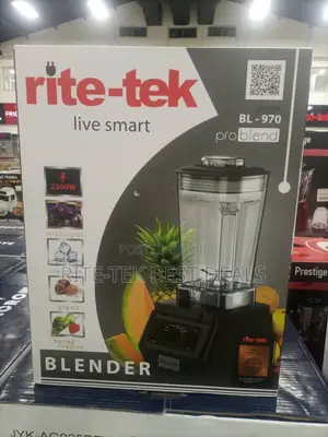 Rite-Tek Pro Blend Industrial Commercial Blender 2,200 Watts