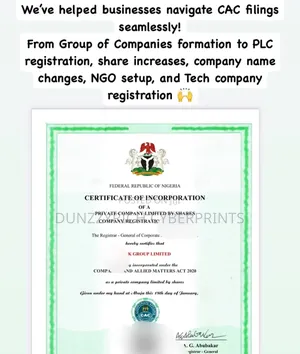 Register or Upgrade Your Business With Ease! Cac, Ngos, More