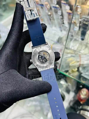 Hublot Inspired Automatic Watch - High Quality With Rubber Strap