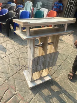 All Respects Wooden Pulpit