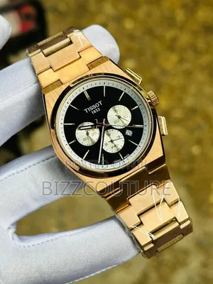 Original Omega Gold Stainless Steel, Chronograph Quartz Watch