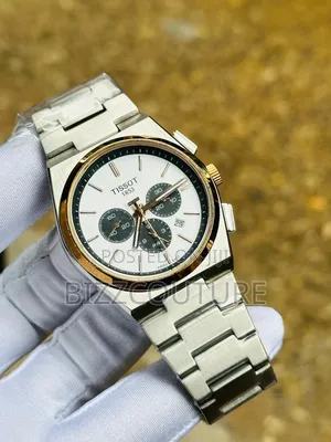 Original Tissot Silver Stainless Steel, Chronograph Watch