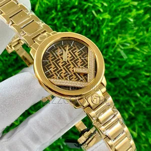 Original Gold Fendi Gold Stainless Steel, Women's Watch