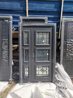 Copper High Quality French Glass Security Door