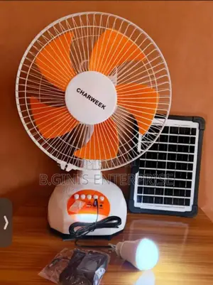 Solar Fan With Panel