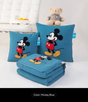 1pc Multipurpose Car/Home Soothing Character Pillow/Duvet