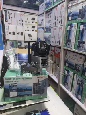 Solar Camera Dual Lens 4g Sim 6mp PTZ V380 Pro