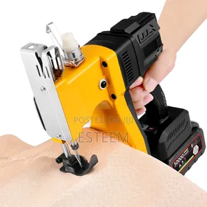 Portable Bag Sewing Machine(Includes 1 Extra Battery and 3 Threads)