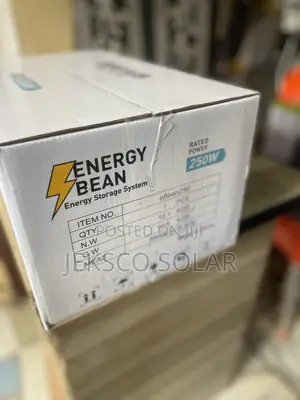 Energy Bean, Lithium Solar Generator, 1kw, 250w.