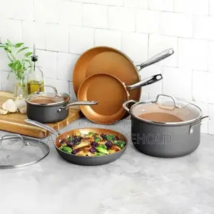 5 Set Steel Nonstick Cookware