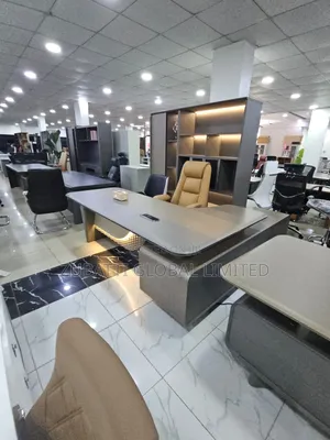 2.4 Metres Executive Office Table With Led Lights and Charging Pot
