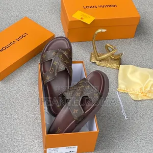 Louis Vuitton Luxury Designer Slippers