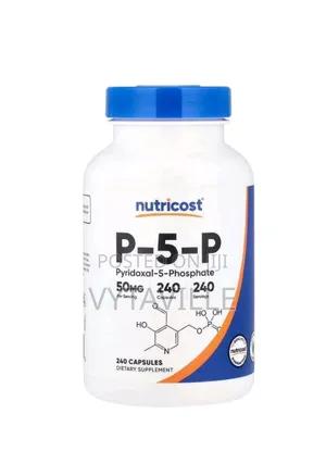 Nutricost P-5-P (Pyridoxal 5 Phosphate) 50mg Capsules X 240