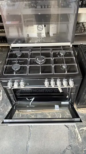 Phiima 60 by 90cm Automatic Standing Gas Cooker With Oven and Grill