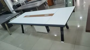 3 Metres White Conference Table / 8 Seaters Conference Table