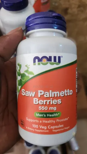Now Foods, Saw Palmetto Berries (Saw Palmetto), 550 Mg, 100caps