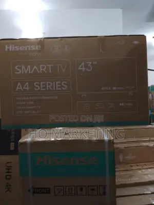 Hisense 43" A4h Vidda Smart Tv With Bezeel-Less Design