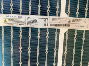 600w Ja Solar Panel Bifacial Half Cut