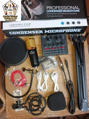 High Quality King's-Audio Bm-800 Studio Microphone With V8 Sound Card
