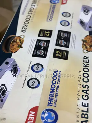 Home Chef Thermocool Table Top Gas Cooker Duo | 2hob (Tgc-2sa)