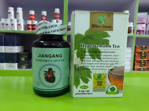Jiangang Comfort Capsules+ Win'stown Hypertension Tea:For Heart Health
