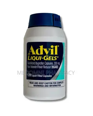 Advil Liquid Gels – 120 Capsules