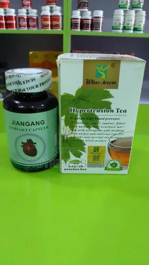 Jiangang Comfort Capsules+Hypertension Tea: For Cardiovascular Health