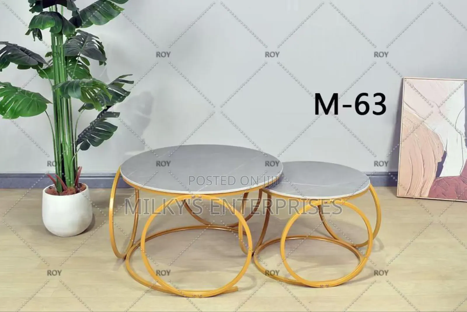 Portable Adjustable 2 in 1 Center Table