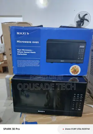 Maxi 20l Digital Microwave Oven White Finish