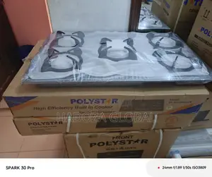 Tempered Glass Top Built-in Gas Hob – 5 Burner Design By Polystar