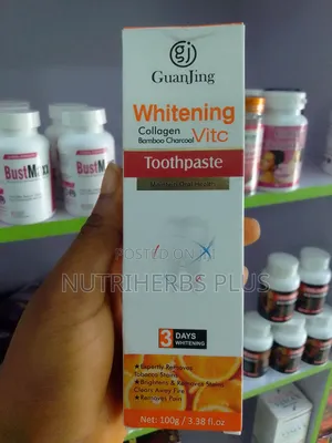 Guanjing Whitening Collagen Bamboo Charcoal Toothpaste