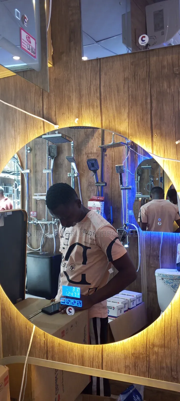 Led Mirror With Bluetooth
