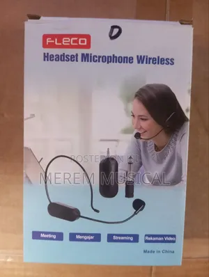 Double Headset Wireless Microphone