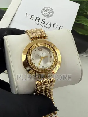 Versace Women Gold Watch