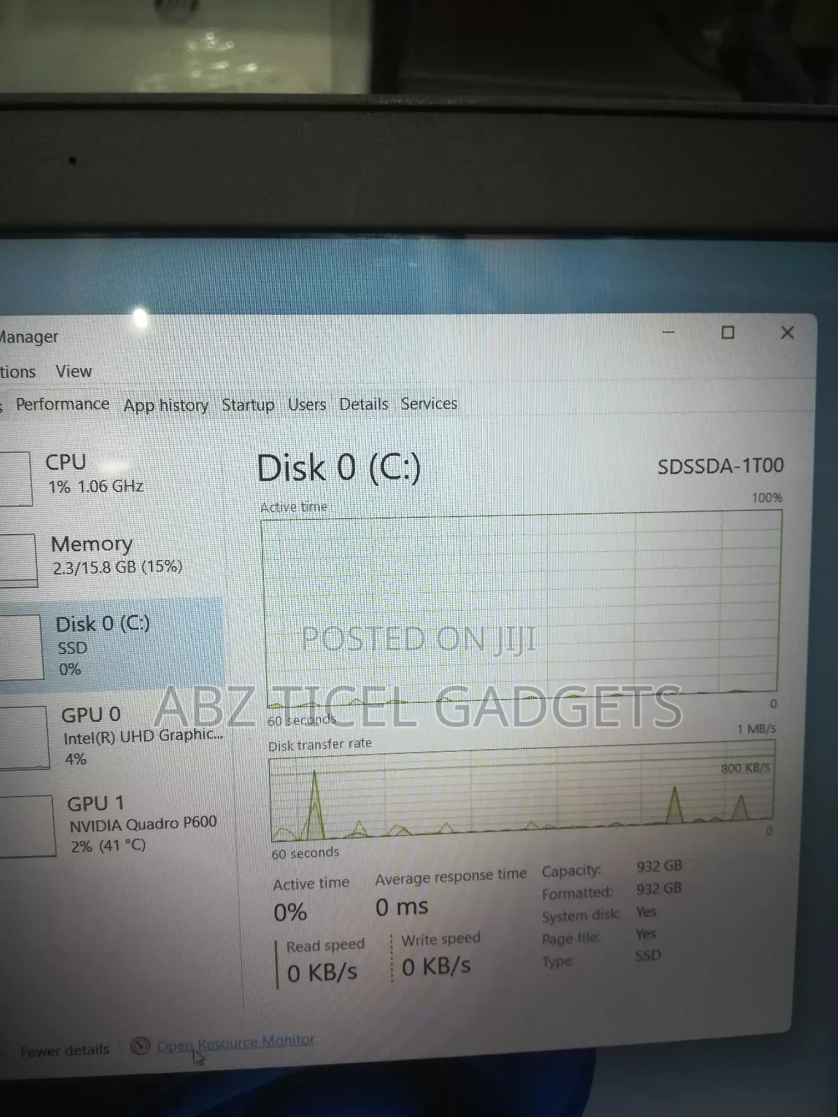 Laptop Dell Precision 3530 16GB Intel Core I7 SSD 1T