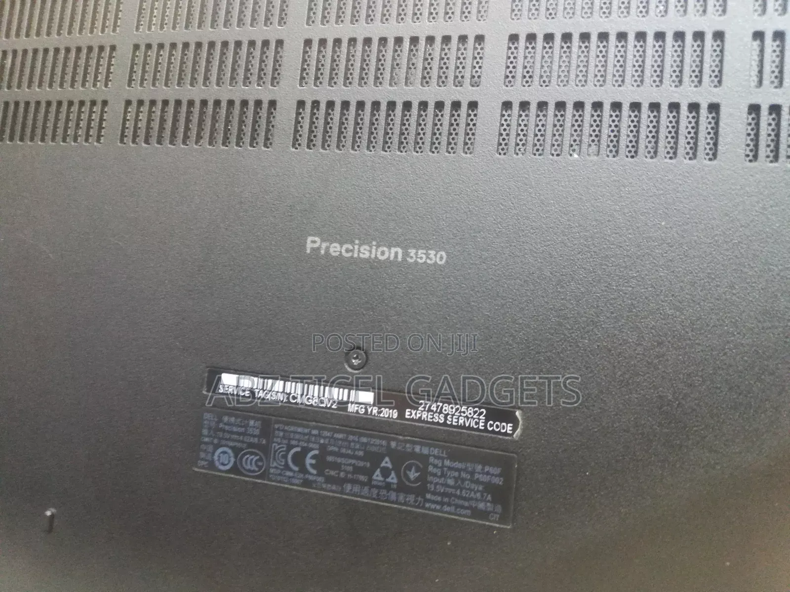 Laptop Dell Precision 3530 16GB Intel Core I7 SSD 1T