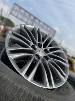 17 Inch Alloy Rim Hyper Silver For Lexus/Toyota Cars