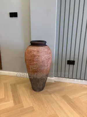 Big Antique Nyx Planter – Luxury Sunset Finish Flower Pot