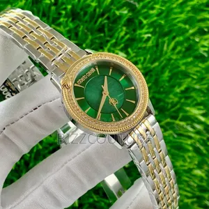 Original Roberto Cavalli Two-Tone Stainless Steel Quartz Watch