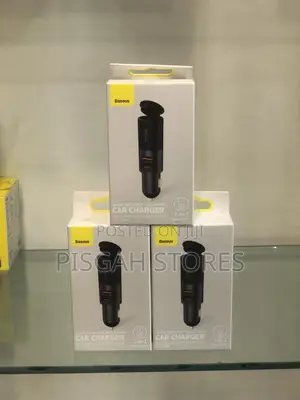 Baseus Car Charger With Cigarette Lighter Expansion Port U+C 120w