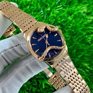 Original Roberto Cavalli Gold Stainless Steel Quartz Watch
